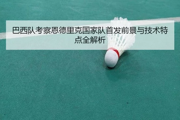 巴西队考察恩德里克国家队首发前景与技术特点全解析